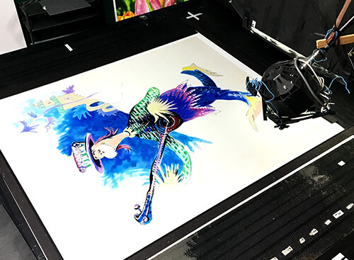 Digital Art Scanning Services in the Los Angeles
